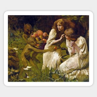 The Goblin Market - Hilda Koe Sticker